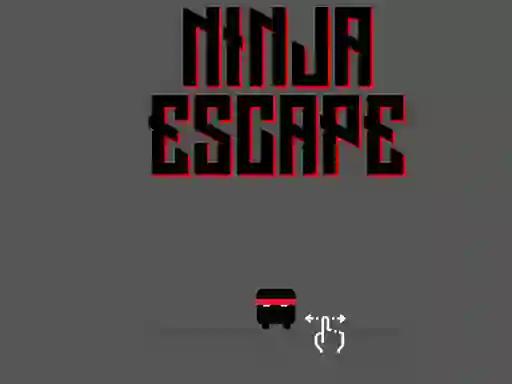 खेल Ninja escape ऑनलाइन