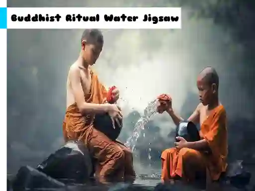 खेल Buddhist Ritual Water Jigsaw ऑनलाइन