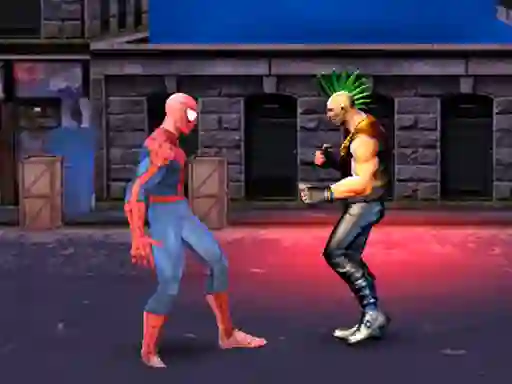 खेल Spiderman: Street Fighter ऑनलाइन
