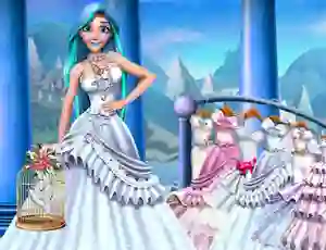 खेल Rachel Winter Party Prep ऑनलाइन