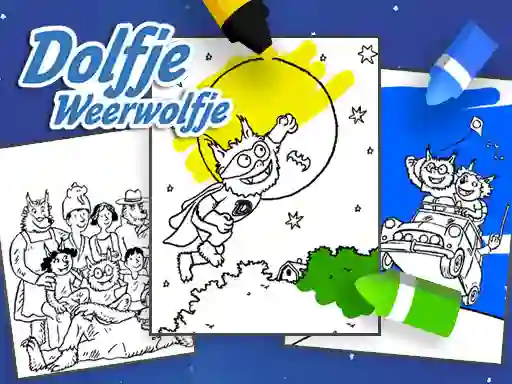 खेल Coloring Alfie The Werewolf ऑनलाइन