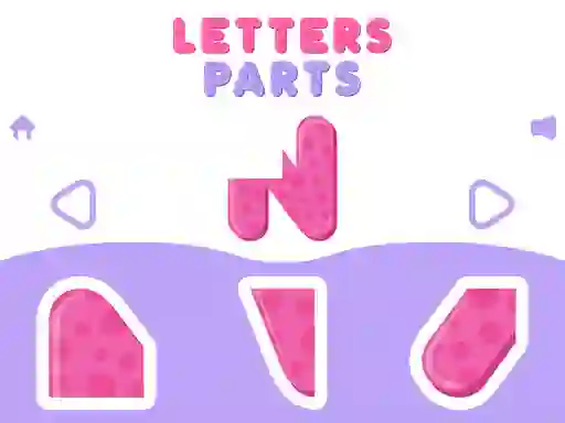 खेल Letters Parts ऑनलाइन