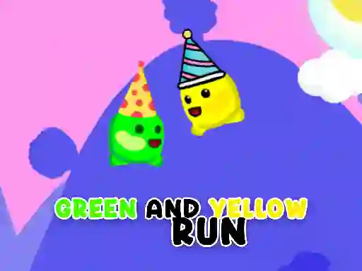 खेल Green and Yellow Run ऑनलाइन