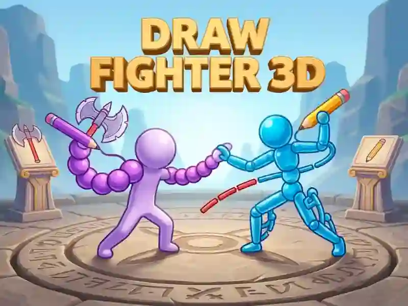 खेल Draw Fighter 3d ऑनलाइन