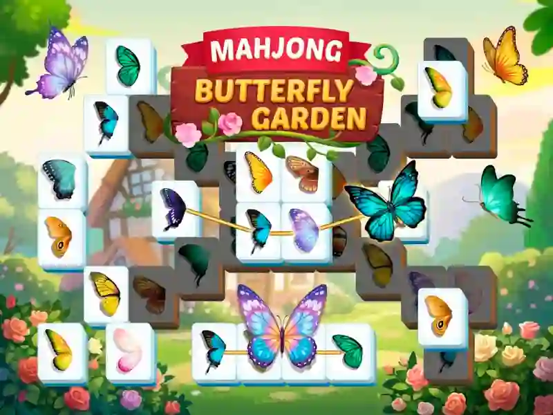 खेल Mahjong Butterfly Garden ऑनलाइन