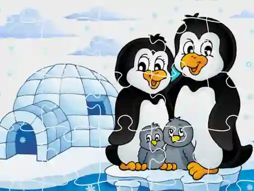 खेल Penguins Jigsaw ऑनलाइन