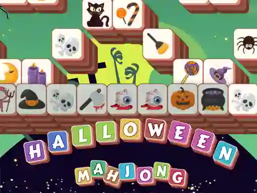 खेल Halloween Mahjong Tiles ऑनलाइन
