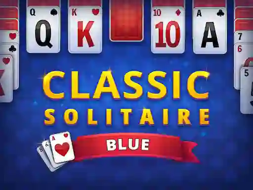 खेल Classic Solitaire Blue ऑनलाइन