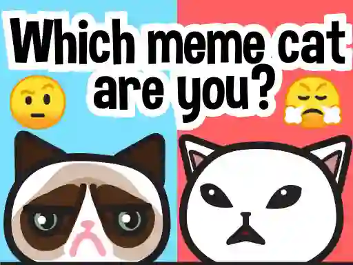 खेल Which Meme Cat Are You? ऑनलाइन