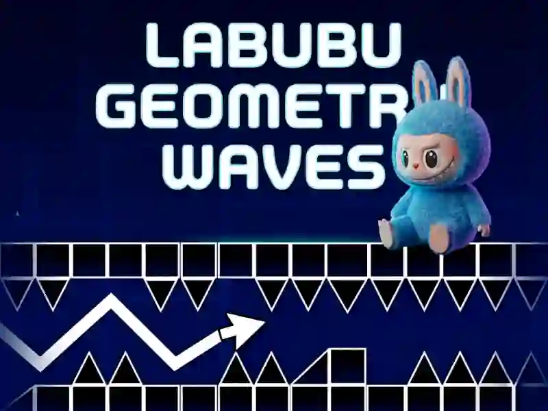 खेल Labubu Geometry Waves ऑनलाइन