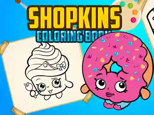 खेल Shopkins Coloring Book ऑनलाइन