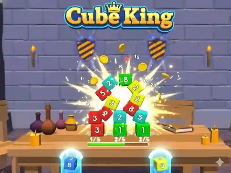 खेल Cubes King ऑनलाइन