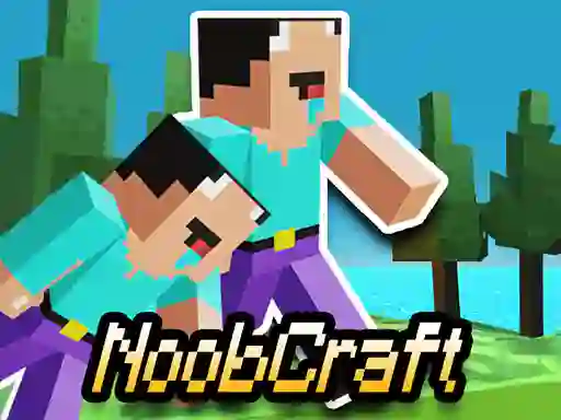 खेल Parkour Craft Noob Steve 2 ऑनलाइन