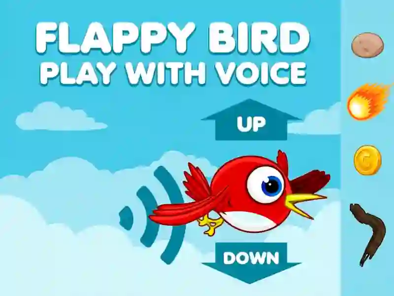 खेल Flappy Bird Play with Voice ऑनलाइन