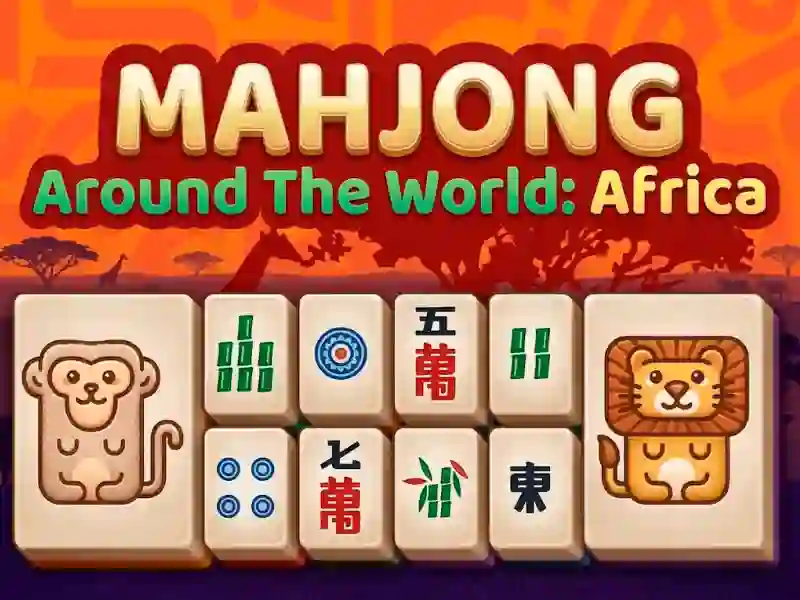खेल Mahjong Around The World Africa ऑनलाइन