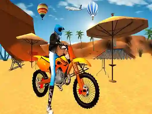 खेल Motocross Beach Game: Bike Stunt Racing ऑनलाइन
