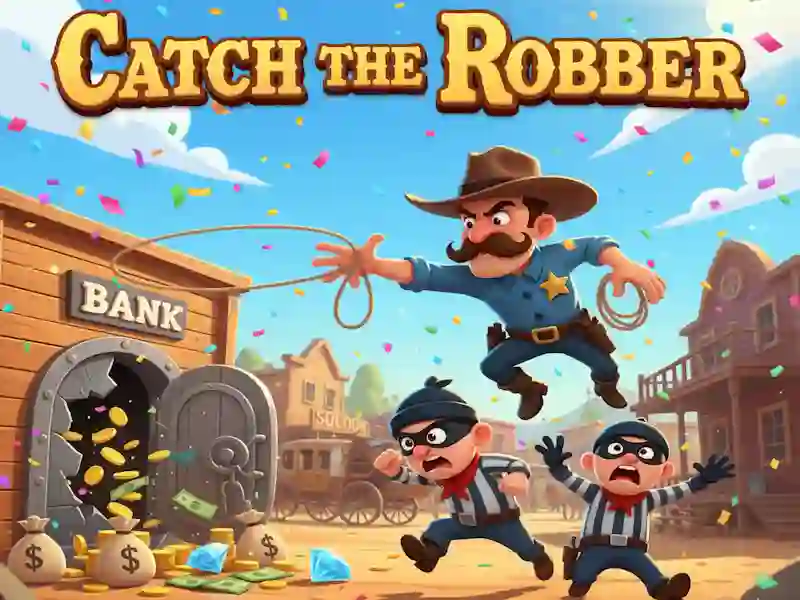 खेल Catch the roober ऑनलाइन