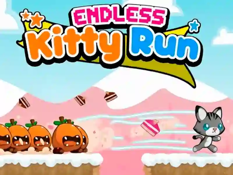 खेल Kitty Endless Run ऑनलाइन