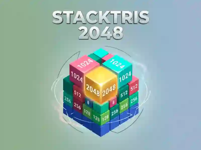 खेल Stacktris 2048 ऑनलाइन