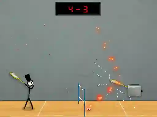 खेल Stick Figure Badminton 3 ऑनलाइन