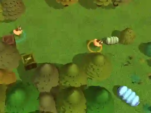 खेल Worms Combat Coop ऑनलाइन