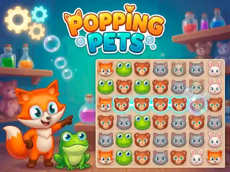 खेल Popping Pets ऑनलाइन