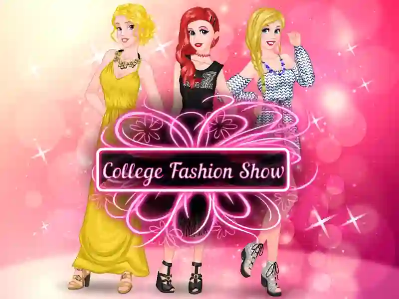 खेल College Fashion Show ऑनलाइन