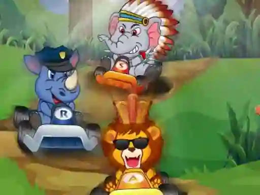 खेल Animal Buggy Racing ऑनलाइन