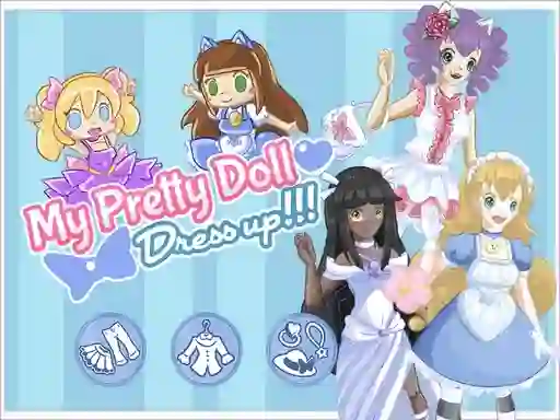खेल My pretty doll : Dress up ऑनलाइन
