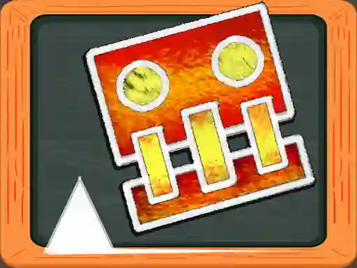 खेल Geometry Dash Blackboard ऑनलाइन