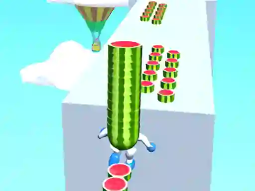 खेल Watermelon Run ऑनलाइन