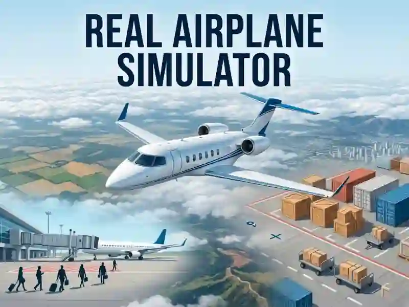 खेल Real Airplane Simulator ऑनलाइन