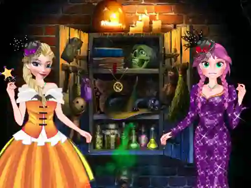 खेल Princess Halloween Party Dress ऑनलाइन