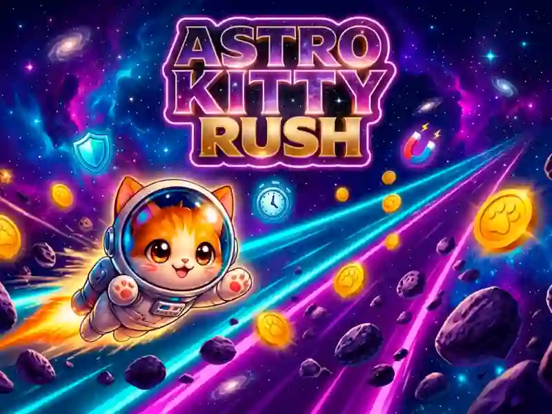 खेल Astro Kitty Rush ऑनलाइन