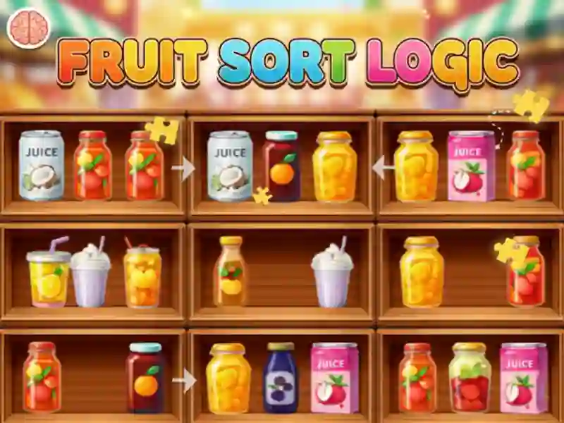 खेल Fruit Sort Logic ऑनलाइन