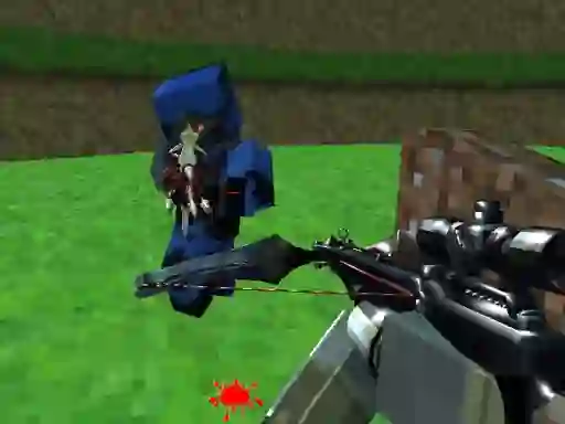 खेल Pixel Paintball Ruins Fun ऑनलाइन