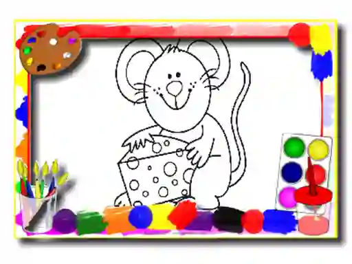 खेल Kids Cartoon Coloring Book ऑनलाइन