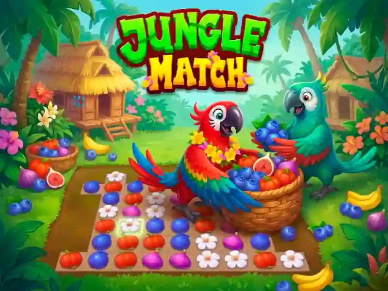 खेल Jungle Match ऑनलाइन