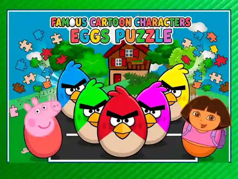 खेल Famous Cartoon Characters Eggs ऑनलाइन