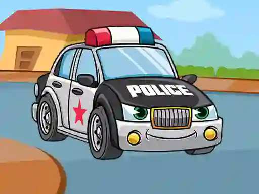 खेल Police Cars Jigsaw ऑनलाइन