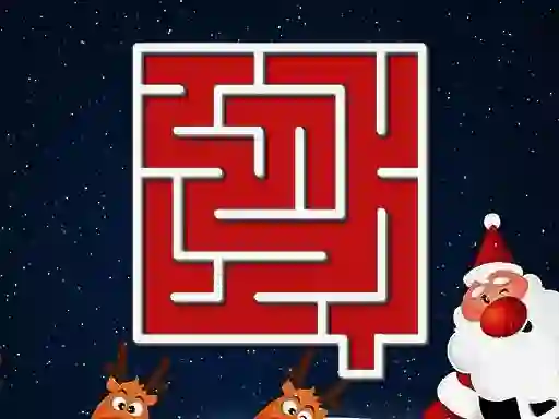 खेल Christmas Maze ऑनलाइन