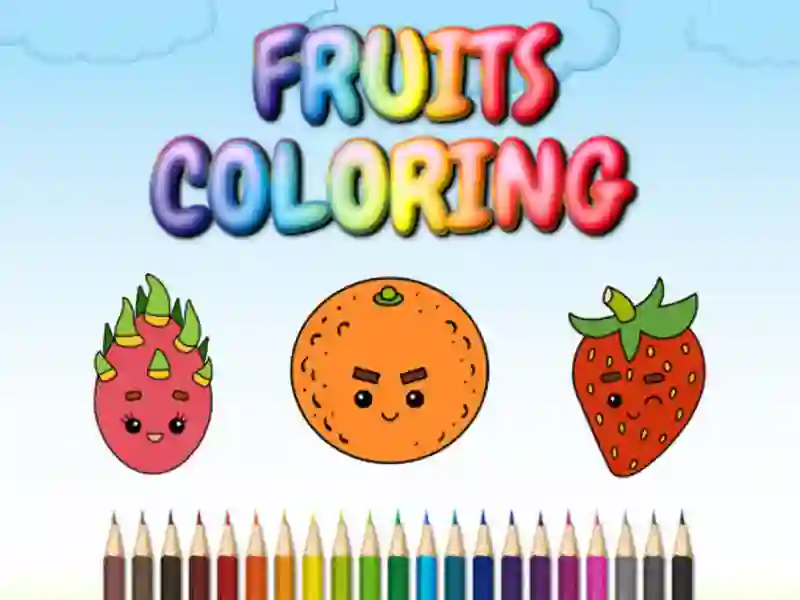 खेल FRUITS COLORING ऑनलाइन