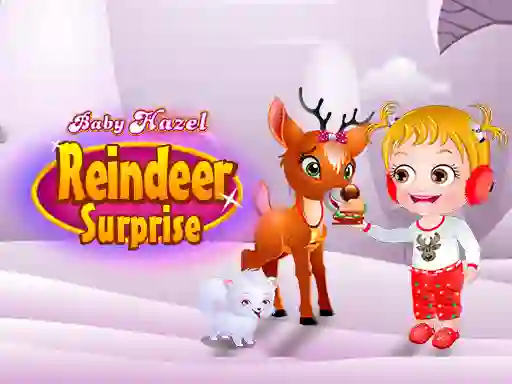 खेल Baby Hazel. Reindeer surprise ऑनलाइन