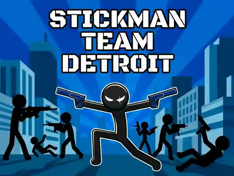 खेल Stickman Team Detroit ऑनलाइन