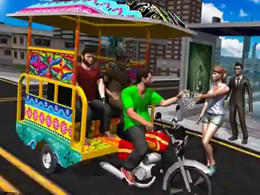खेल TukTuk Chingchi Rickshaw 3D ऑनलाइन