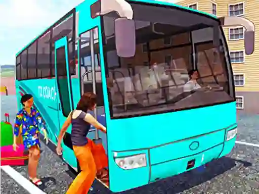 खेल Off Road bus Transport Driver: Tourist Coach Sim ऑनलाइन