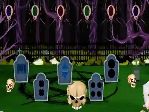 खेल Dark Cemetery Escape ऑनलाइन