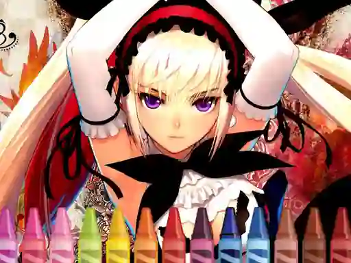 खेल 4GameGround Anime Manga Coloring ऑनलाइन