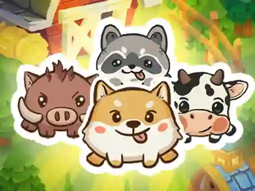 खेल Animal Sort Cute Game Puzzle ऑनलाइन