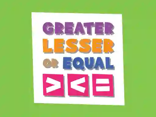 खेल Greater Lesser Or Equal ऑनलाइन